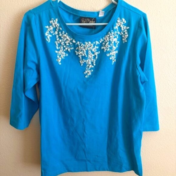 bob mackie wearable art top - Picture 1 of 3